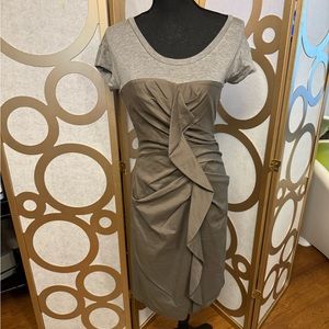 BCBGMAXAZRIA two toned dress